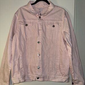 Rails Light Pink Button-Up Jacket